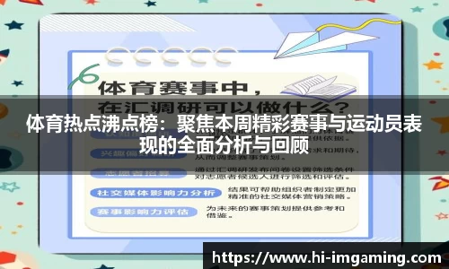 体育热点沸点榜：聚焦本周精彩赛事与运动员表现的全面分析与回顾